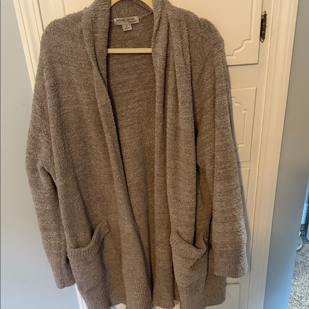 Barefoot Dreams Soft Taupe Cardigan